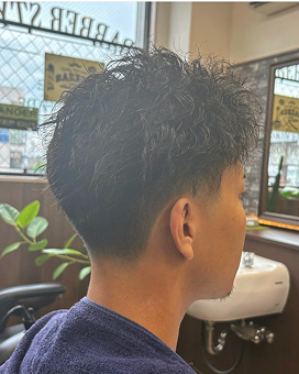 クラシックなバーバースタイル