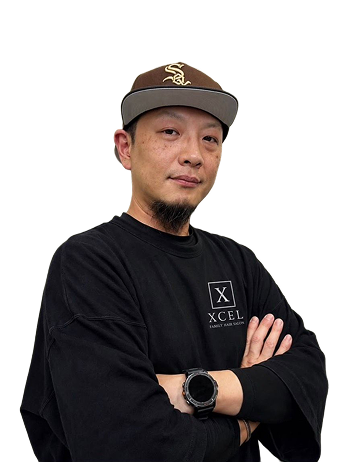 BARBER認定スタイリスト 早野