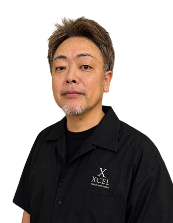 BARBER認定スタイリスト 河相